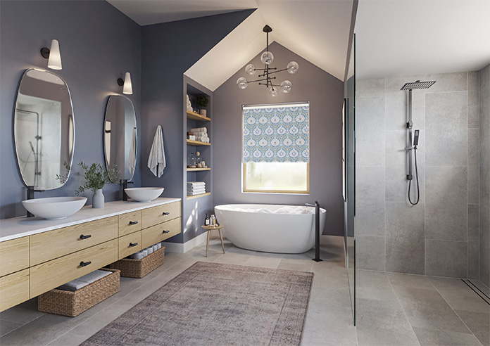 Bywater, Cottage Blue - Twist&Fit Roller Blind - Image 7